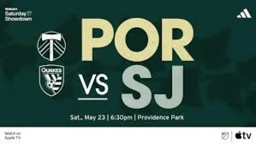 Portland Aim to Extend San Jose Home Streak — San Jose Vs Portland