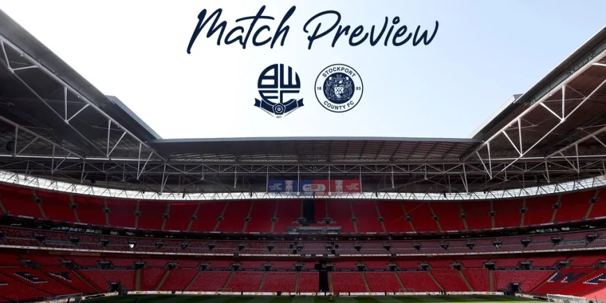 Steven Schumacher Prepares Bolton Wanderers For Wembley Final