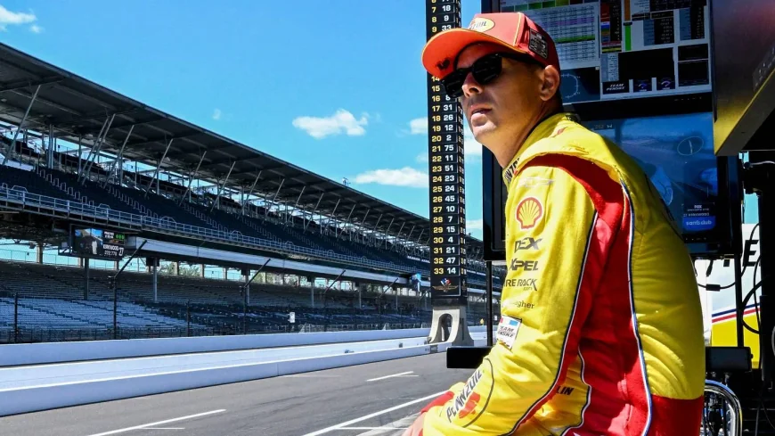 Roger Penske as McLaughlin Returns After Indy 500 Pace-Lap Crash
