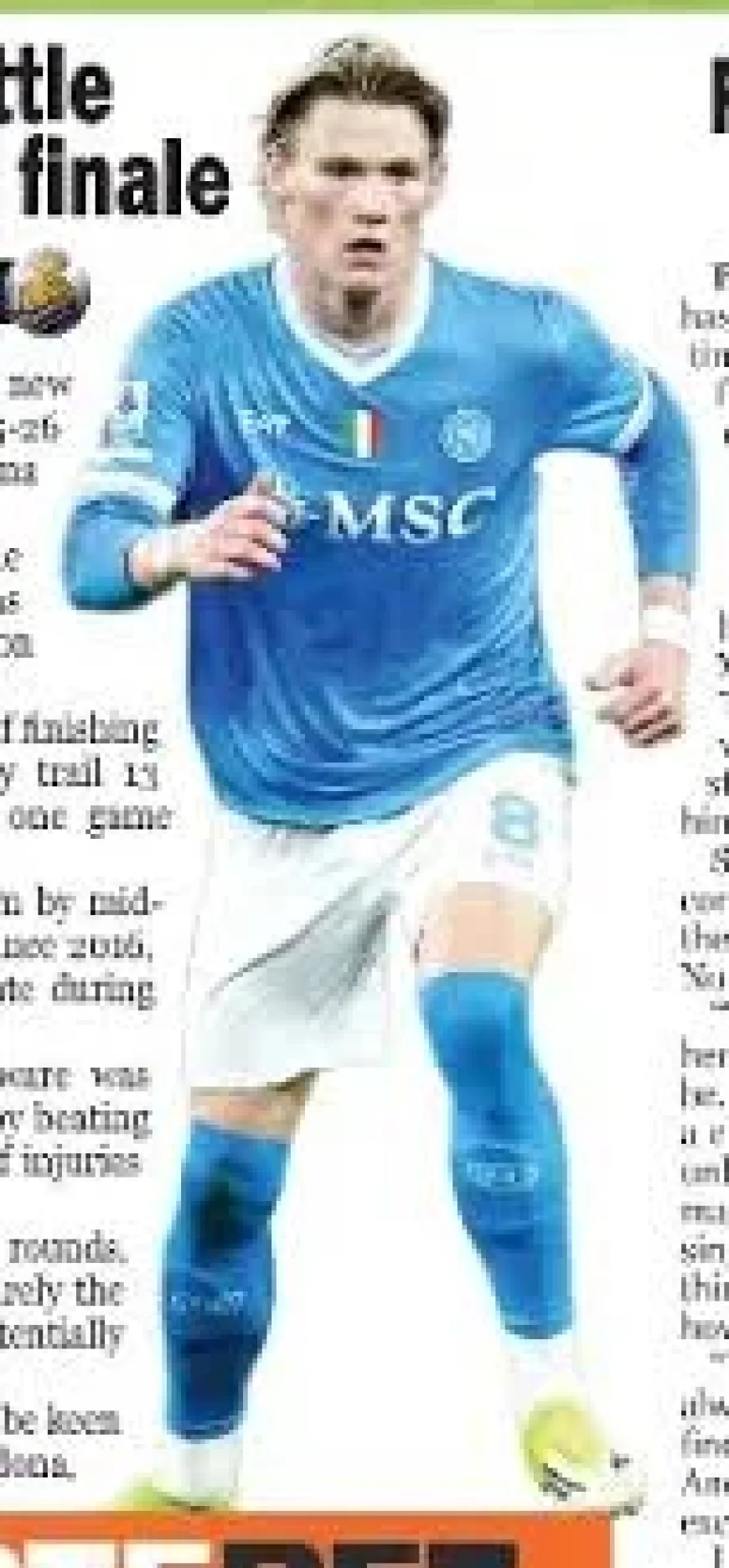 BBC Alba Carries Napoli Vs Udinese Coverage as Lineups Announced
