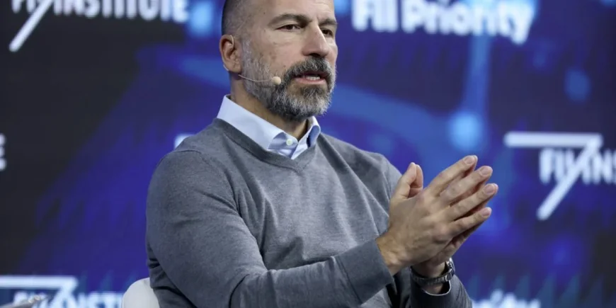 Dara Khosrowshahi Says Uber Freed His Son From a License