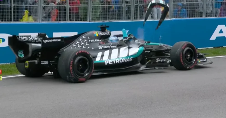 George Russell Retires on Lap 30 in Canadian Grand Prix — Russell F1