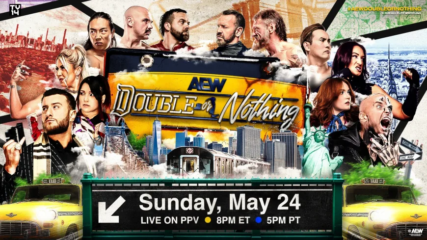 Darby Allin Leads Aew Double Or Nothing 2026 at Louis Armstrong Stadium