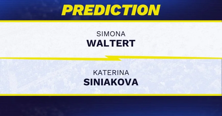 Valentin Royer preview: Siniakova holds 64% edge over Waltert