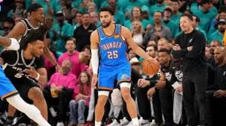 Ajay Mitchell Ruled Out For Game 4; Thunder Schedule Faces Hit