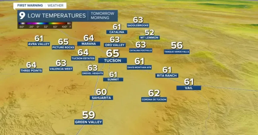 Phoenix Weather turns wetter Sunday with showers and thunderstorms