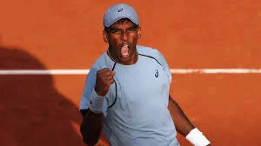 Basavareddy Beats Fritz in 4-Set French Open Day One Upsets
