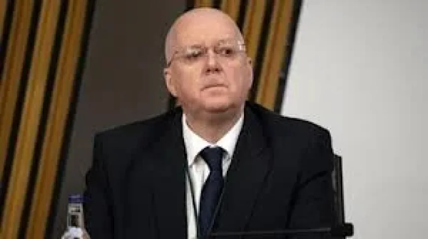 Peter Murrell Arrives at Edinburgh High Court for Embezzlement Hearing