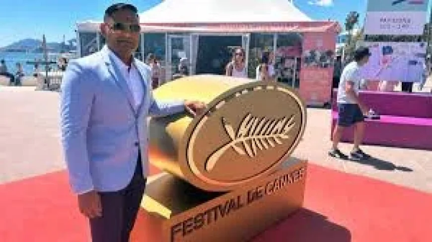 Sandip Patel Cannes opens Holy Father to global buyers