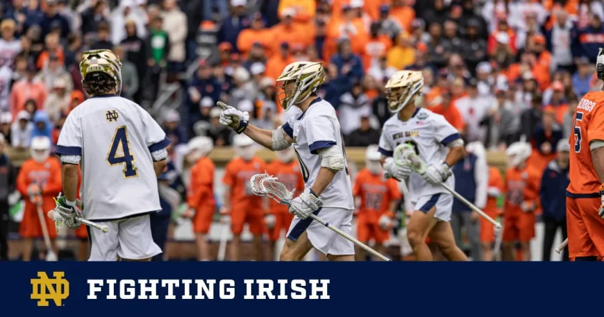 Notre Dame Beats Syracuse 15-7, Advances to Monday's Title Game