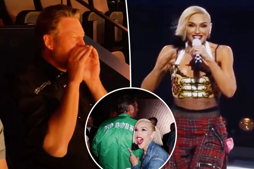 Blake Shelton Cheers No Doubt Las Vegas Show at the Sphere