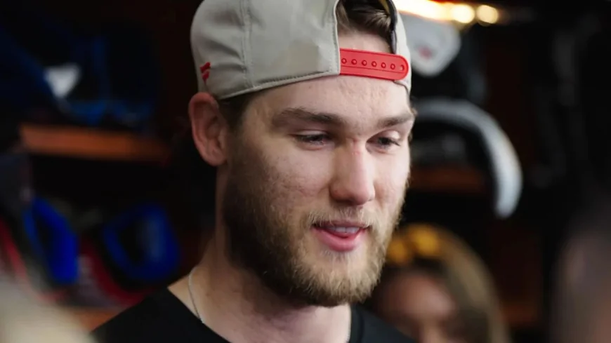 Mark Jankowski Meets Media After Two-Year Hurricanes Extension