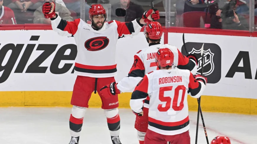 Gostisbehere Sparks 2-1 Canadien Hurricanes Lead After First Period
