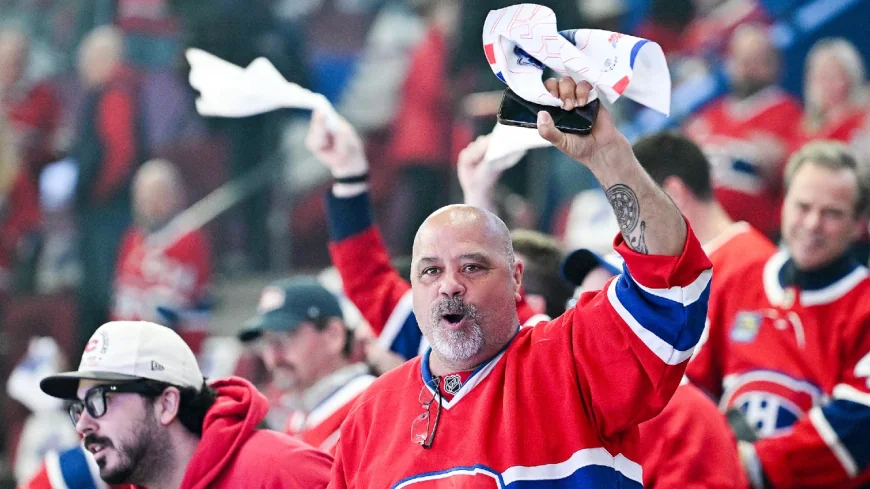Lagacé leads Mtl Vs Car crowd for five seconds after mic cut