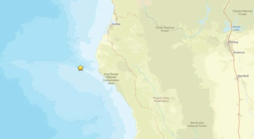 Minor quake near Petrolia adds to Earthquake Los Angeles area activity