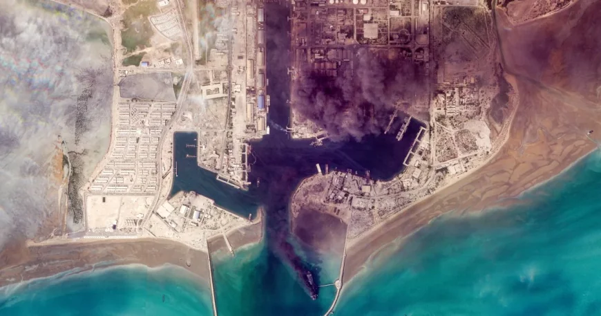 Us Strikes Iran Hit Bandar Abbas Missile Sites, Boats