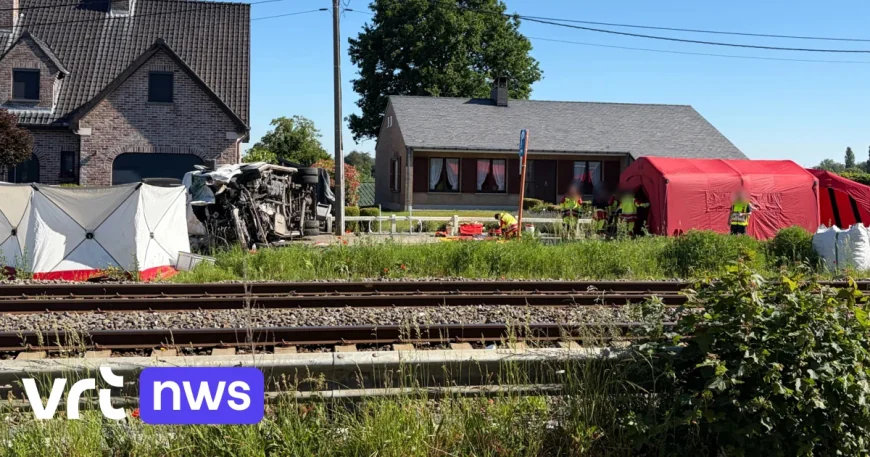 Authorities probe Buggenhout train collision with school minibus