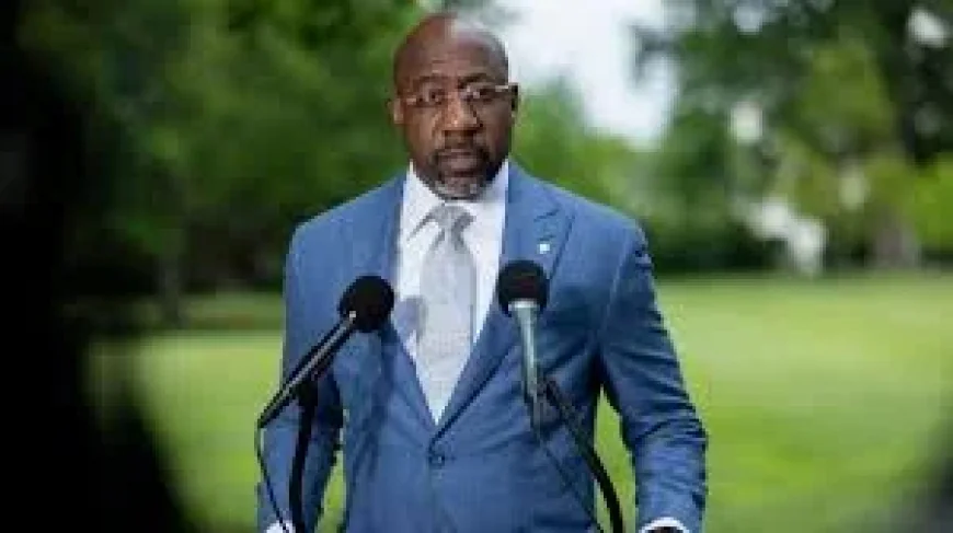 Warnock Says Congressional Black Caucus Fight Betrays Black Seats