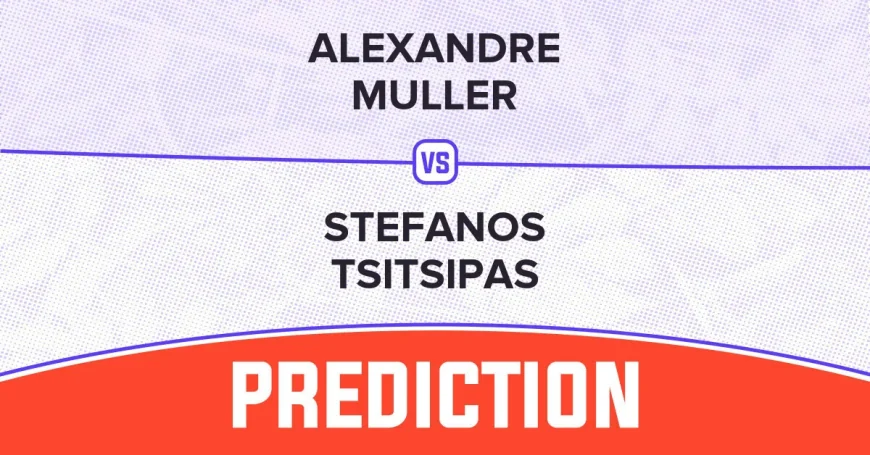 Tsitsipas carries 84% edge over Muller at French Open