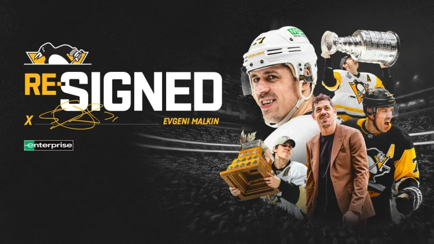 Malkin Signs One-Year Extension Worth $5.5 Million