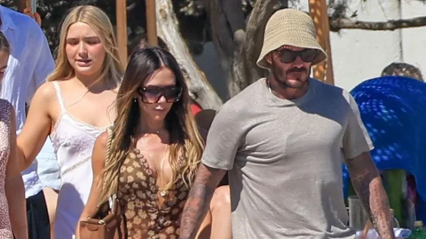 Victoria Beckham Strongly Frames Ibiza Holiday With David and Children — Victoria David Beckham Ibiza Vacation
