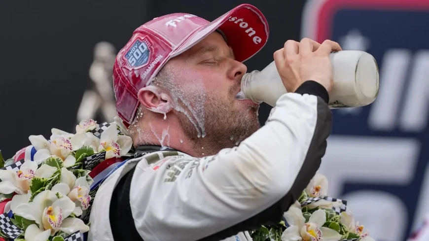 Felix Rosenqvist Wins 110th Indianapolis 500 After Final-Lap Shootout