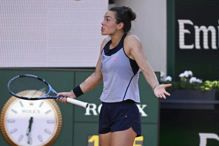 Loïs Boisson subit 6-2, 6-2 à Roland-Garros 2026 — Tournoi Roland Garros 2026