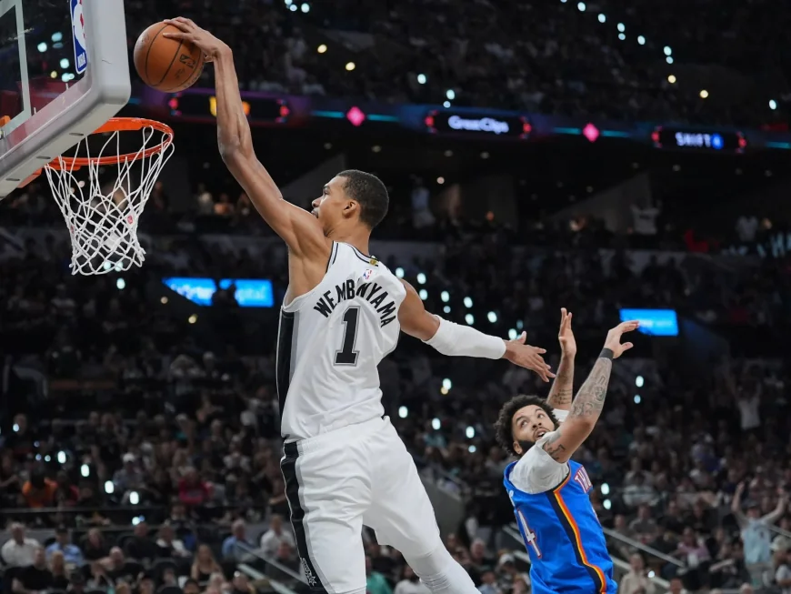Victor Wembanyama Scores 33 as Spurs Win Game 4, 103-82 — Did The Spurs Win