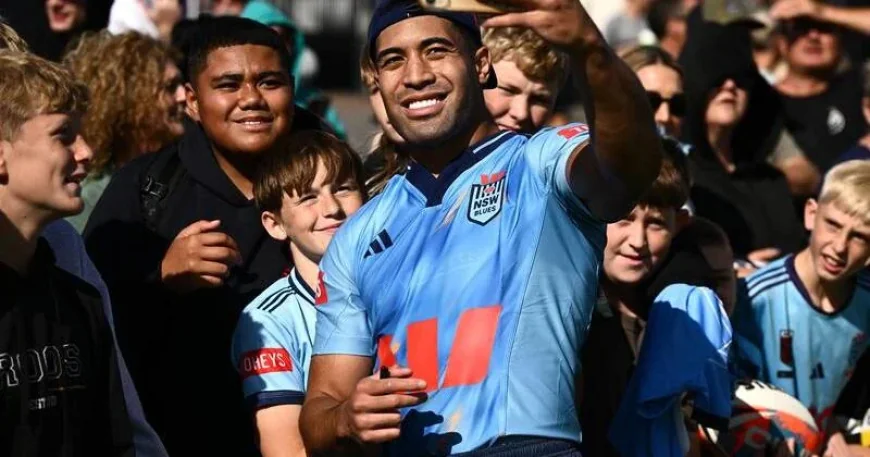 Tolu Koula Starts on the Wing for NSW in Origin Debut