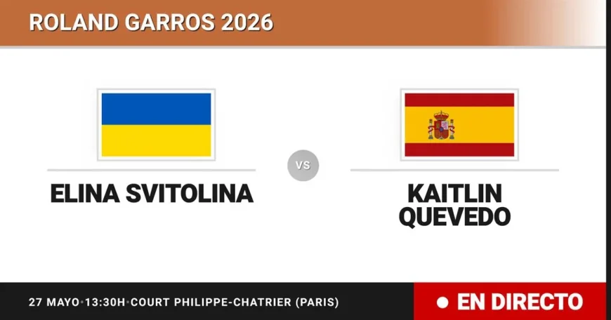 Kaitlin Quevedo Draws Elina Svitolina in Roland Garros Round of 32