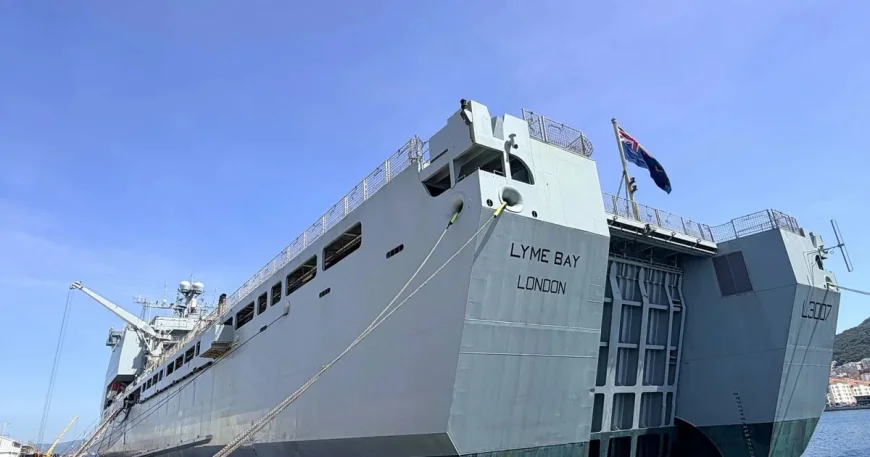 Britain readies Minehunter in Gibraltar for Strait of Hormuz reopening