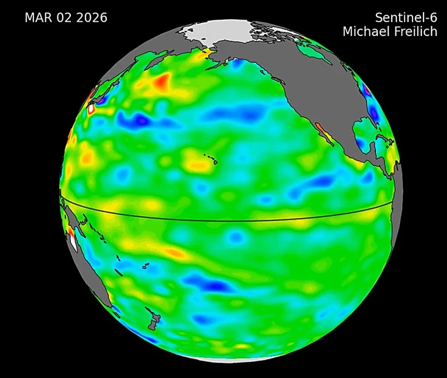NASA Tracks May Kelvin Wave in El Niño Southern Oscillation Signal