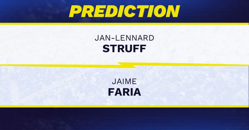 Jaime Faria backed to beat Struff in French Open 2026 second round