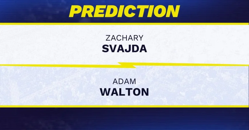 Zachary Svajda Holds 57% Edge Over Adam Walton
