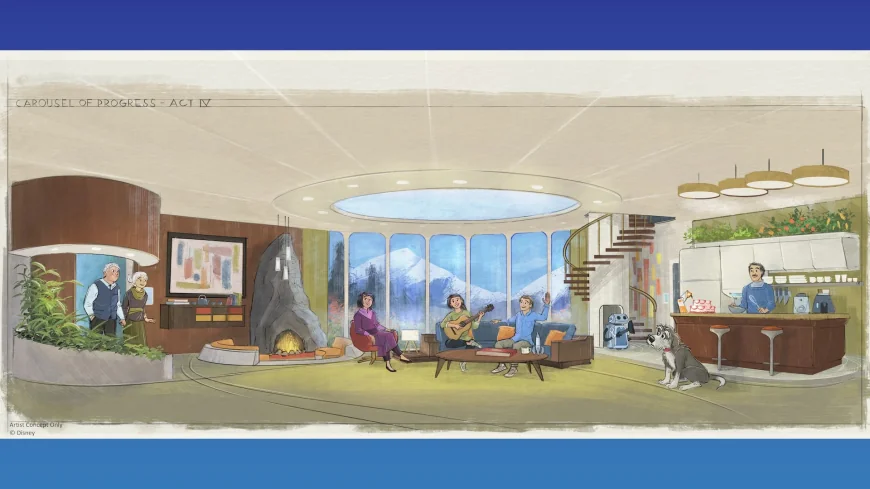 Disney Adds Walt Disney to Carousel Of Progress in Audio-Animatronics Update
