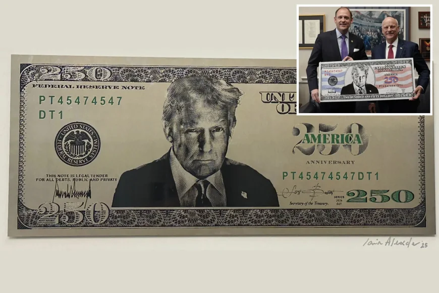 Brandon Beach pushed $250 Bill prototypes with Trump’s face
