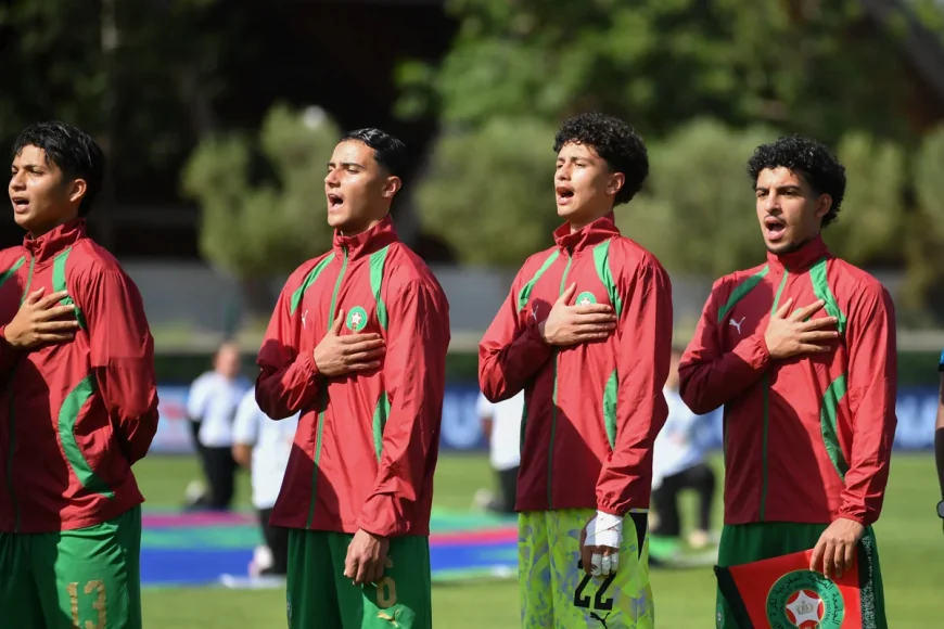 Lamine Sané Back Senegal for Maroc Vs Senegal U17 Semifinal Push