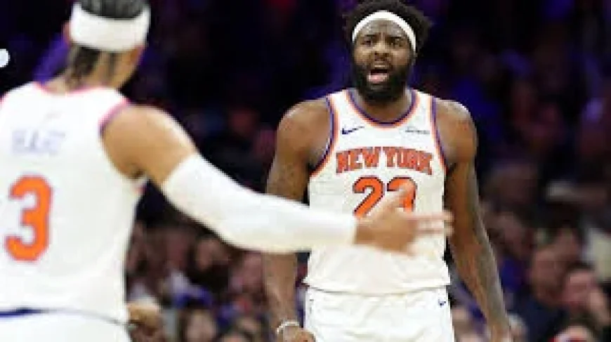 Mitchell Robinson Breaks Right Pinky Finger Before Espn Nba Finals