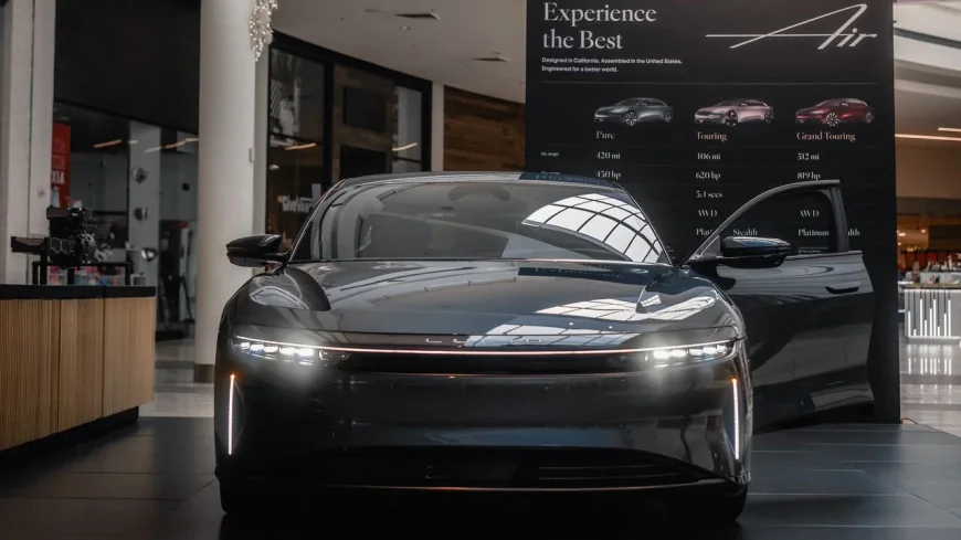 Lucid to update 2,039 Air sedans over inverter defect