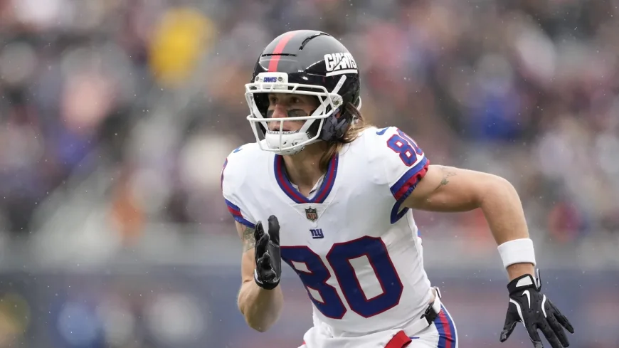 Gunner Olszewski Carted Off During Giants OTAs