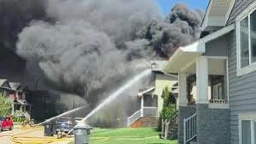 Fire Engulfs Five Homes on Geary Crescent Saskatoon