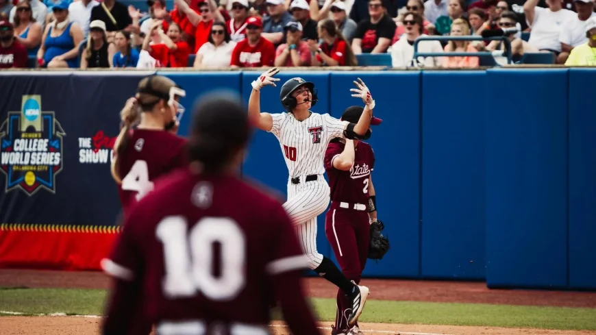 Texas Tech Rolls 8-0 Win — Texas Vs Mississippi State Softball