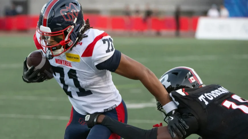 Keelan White scores twice in Ottawa Redblacks 27-12 win