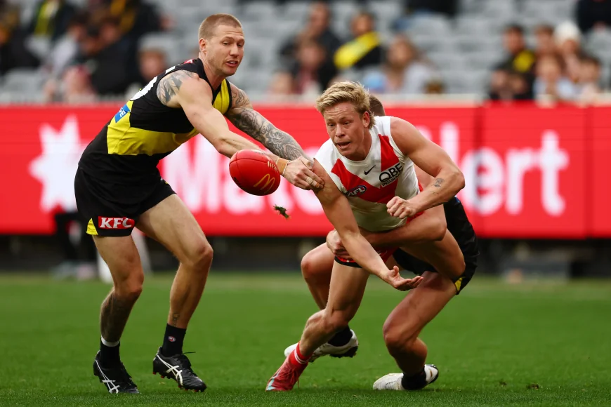 Harry Kyle Debuts as Sydney Rest Brodie Grundy — Sydney Vs Richmond
