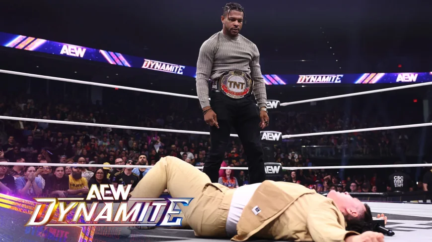 MJF Starts AEW Title Celebration as Rivals Circle All Elite Wrestling