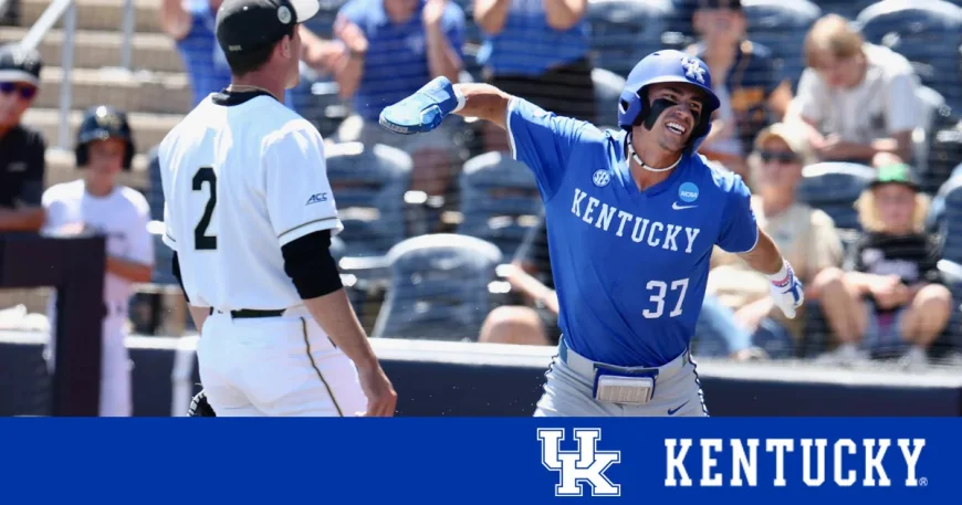 Jayce Tharnish Lifts Kentucky Baseball Past Wake Forest 6-5