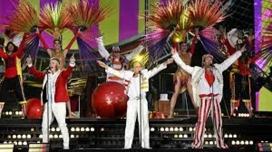 Gary Barlow leads Take That’s Circus tour reboot in Southampton