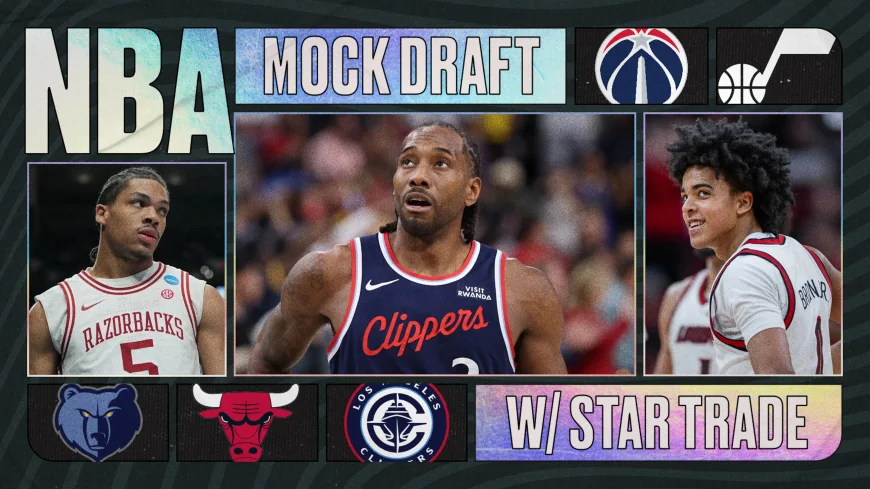 Flagg to Wizards, Peterson to Jazz in Nba Draft 2026 Mock