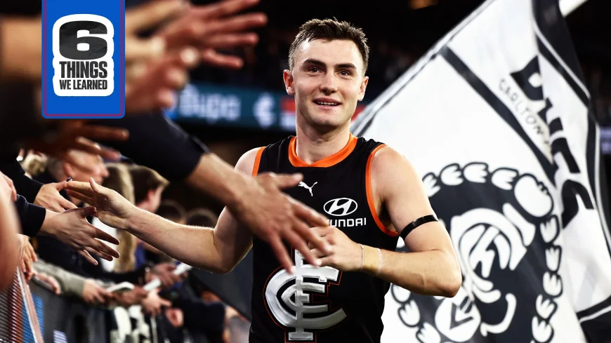 Jagga Smith lifts Carlton with 27 touches — Afl Today