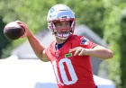 Romeo Doubs Catches 2 Passes as Drake Maye Builds Patriots Connection